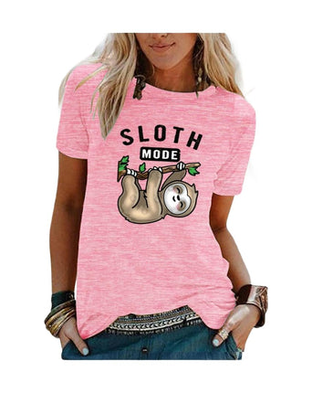 Women Casual Funny Graphic T Shirt Short Sleeve Crewneck Printed Tee Summer Tops