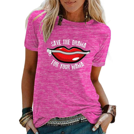 Womens T Shirt Summer Graphic Short Sleeve Crewneck Tees Casual Tops