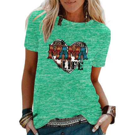 Graphic Tees for Women Short Sleeve Summer Tops Funny Printed Casual T Shirts