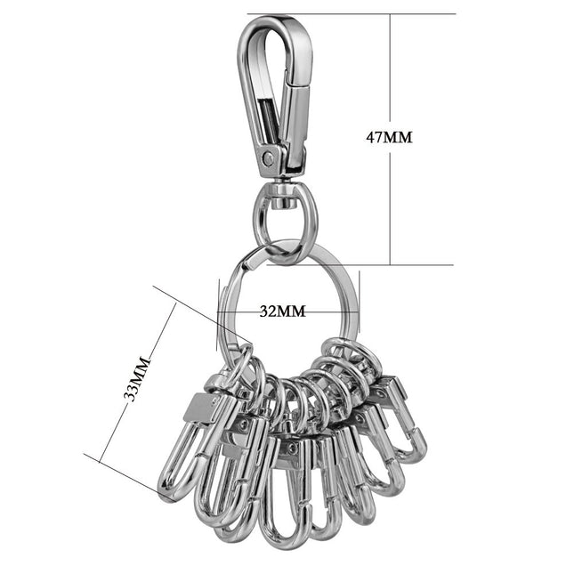 Metal Key Ring for Punk Pants Trousers Chain Wallet Key Chain (KE-07)