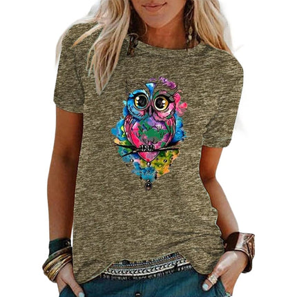 Women Graphic Tees Short Sleeve Summer Tops Funny Printed Casual T Shirts