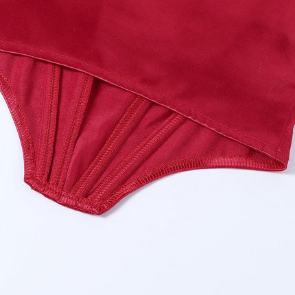 Women's Off Shoulder Boned Corset Crop Top Satin Slim Fit Bustier