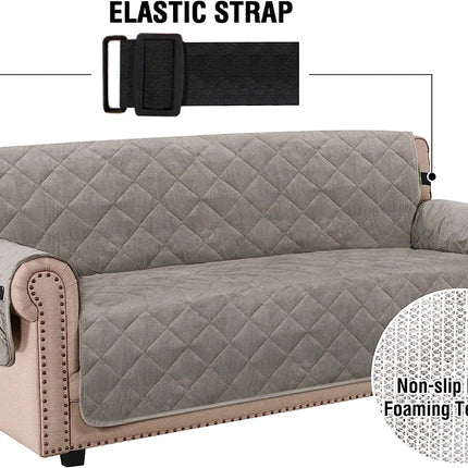 Thick Soft Velvet Pet Sofa Covers Universal Quilted Anti Slip Cover Couch Sofa Cushion for Dogs