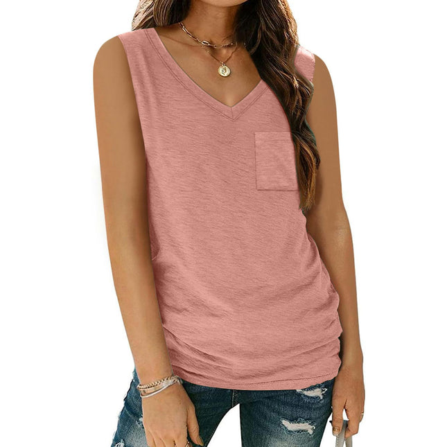 Womens Summer Square Neck Sleeveless Tank Tops Sexy Ribbed Tanks