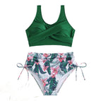 Green+flower / XX-Large