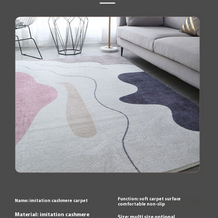 Art Decor Large Rugs Abstract Non-Slip Area Rugs Modern Washable Rug for Living Room
