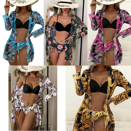 Women Sexy V Neck Tankini Bathing Suit High Waisted Tummy Control Two Piece Swimsuit