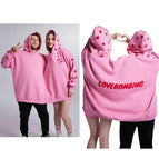 Pink Shared Hoodie / One Size