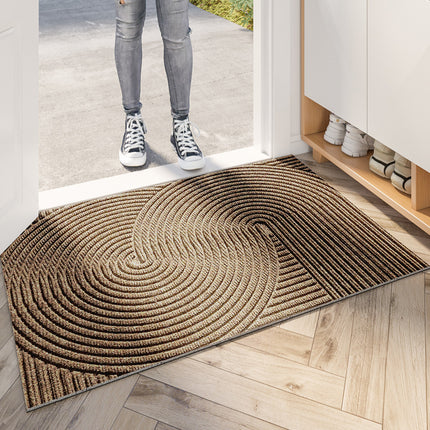 Door mats outdoors, non-slip floor mats absorbent dirt-resistant entrance rug, washable floor mats outdoor rug, entrance doormat