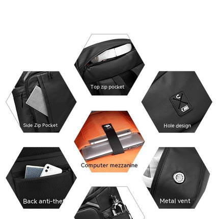 Men's Backpack Sports Backpack Travel Lightweight School Bag Business Trip Computer Backpack