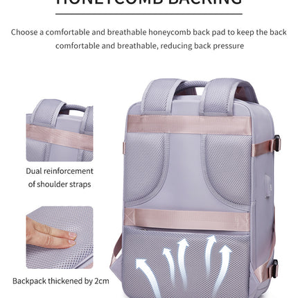 Backpack Women's Luggage Bag Casual School Bag Multi-functional Computer Backpack