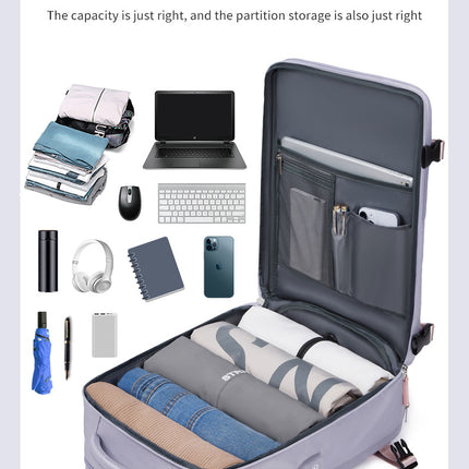 Backpack Women's Luggage Bag Casual School Bag Multi-functional Computer Backpack