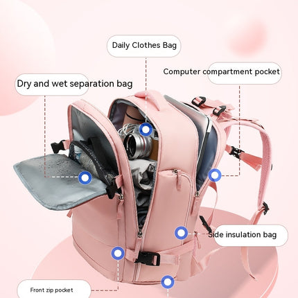 Girls Backpack Large Capacity Multifunctional Travel Waterproof Mommy Backpack