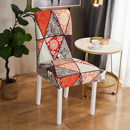 1 Pack Dining Room Chair Set Kitchen Chair Cover , Stretch Sofa Chair Cover Sofa Cover (Printed Pattern)