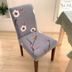 Chair cover-winter flower
