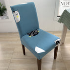 Chair cover-cat and dog bodyguard