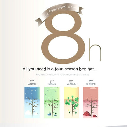 Dustproof And Waterproof Bed Sheet All-inclusive Bedspread Sheet Non-Slip Mattress Protector Four Corner Elastic Sheet Deep Pocket Sheet-B