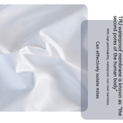 Dust Proof And Waterproof Sheet Four Corners Elastic Non-Slip Sheet Deep Pocket Sheet All-Inclusive Bedspread Sheet Mattress Protectors-B