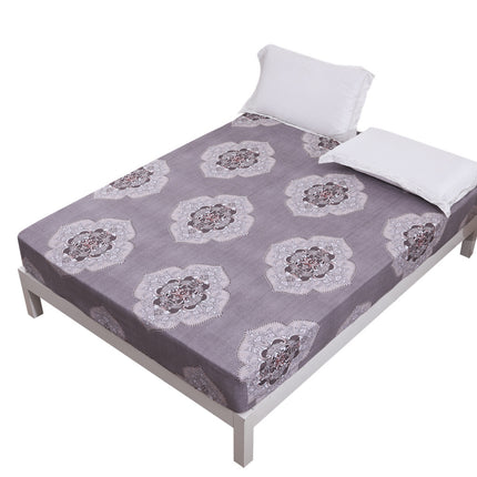 Queen Size Deep Pocket Mattress Sheet - comfortable microfiber - Fade And Wrinkle Resistant, Printed Fitted Sheet