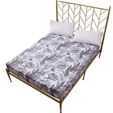 Queen Size Deep Pocket Mattress Sheet - comfortable microfiber - Fade And Wrinkle Resistant, Printed Fitted Sheet
