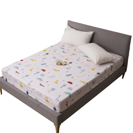 Queen Size Deep Pocket Mattress Sheet - comfortable microfiber - Fade And Wrinkle Resistant, Printed Fitted Sheet