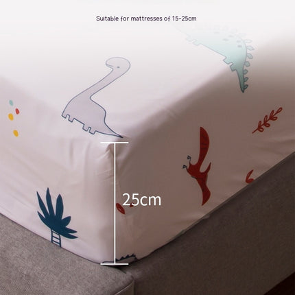 Queen Size Deep Pocket Mattress Sheet - comfortable microfiber - Fade And Wrinkle Resistant, Printed Fitted Sheet