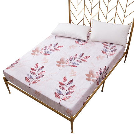 Queen Size Deep Pocket Mattress Sheet - comfortable microfiber - Fade And Wrinkle Resistant, Printed Fitted Sheet