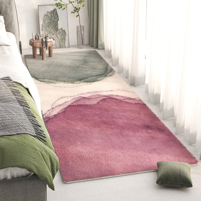 Ultra Soft Area Rugs, Faux Lambswool Area Rugs, Solid Carpets for Living Room Indoor Decor Rug Floor Mat-Lamb velvet