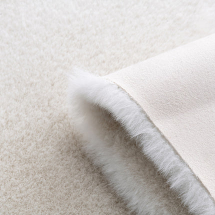 Faux Rabbit Fur Area Rugs for Living Room Couch Pad Fuzzy Area Rug Fluffy Bedside Carpet Mat for Bedroom Floor Sofa Living Room Rugs