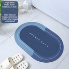 Oval blue