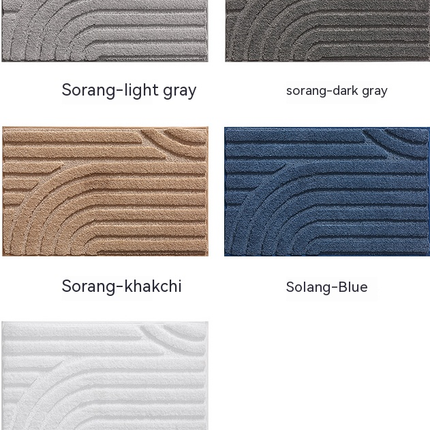 Bathroom mat, non-slip bathroom mats, absorbent, machine washable bathroom rugs for bathroom, soft microfiber bath mat