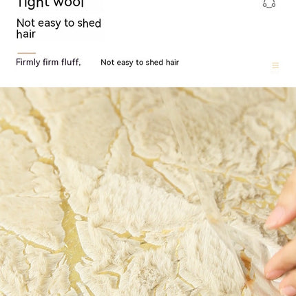 Soft Gold Modern Colorful Abstract Area Rug Non-Slip Fluffy Rectangular Plush Velvet Home Decor Rugs