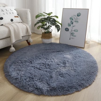 Soft and fluffy round rugs, cozy shaggy round rugs for children's room, living room, bedroom and home perfect decoration