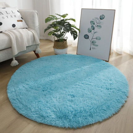 Soft and fluffy round rugs, cozy shaggy round rugs for children's room, living room, bedroom and home perfect decoration