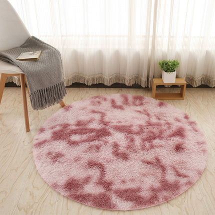 Soft Round Area Rugs for Bedroom Fluffy Round Rugs for Kids, Girls Room Indoor Shaggy Round Rugs Cute and Cozy Living Room Area Rug