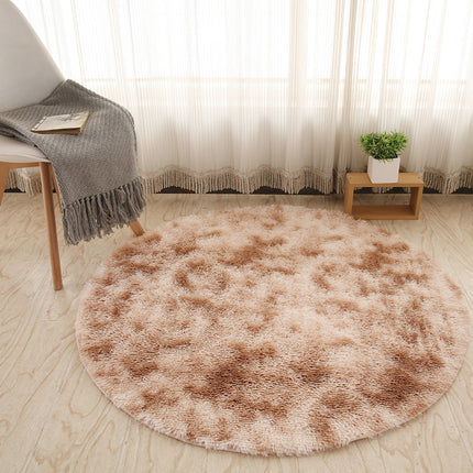 Soft Round Area Rugs for Bedroom Fluffy Round Rugs for Kids, Girls Room Indoor Shaggy Round Rugs Cute and Cozy Living Room Area Rug