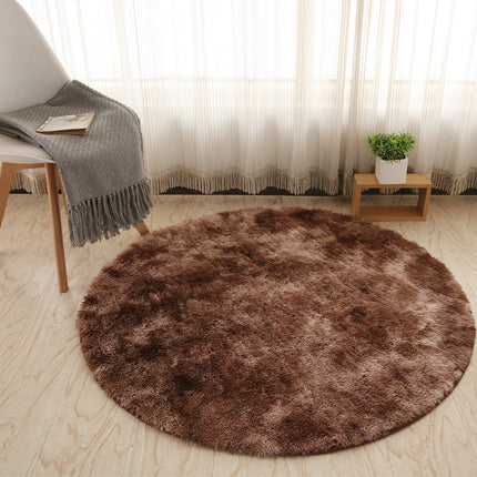 Soft Round Area Rugs for Bedroom Fluffy Round Rugs for Kids, Girls Room Indoor Shaggy Round Rugs Cute and Cozy Living Room Area Rug