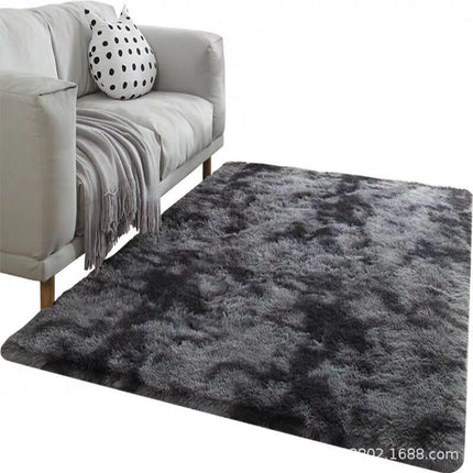 Ultra Soft Fluffy Area Rugs for Bedroom , Living Room Shag Furry Floor Rugs, Non-Slip Tie-Dyed Floor Carpet