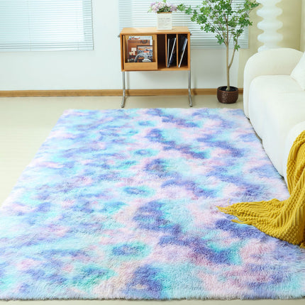 Super Soft Shaggy Carpet Living Room Bedroom Fluffy Carpet For Nursery Playroom Shaggy Carpet For Room Decoration