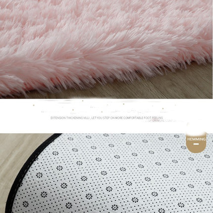 Super Soft Shaggy Carpet Fluffy Rug, Tie-Dye Area Rugs for Living Room Bedroom Girls Nursery Home Decor,Non-Slip Machine Washable Carpet