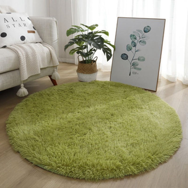 Soft and Fluffy Rund Rugs, Cozy Shaggy Round Rugs for Children's Room Living Room Bedroom