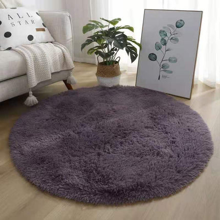Bedroom Silk Rugs, Kids Room Plush Round Rugs , Teen Room Plush Rugs, Dorm Room Plush Shaggy Rugs, Cute Baby Room Decorations