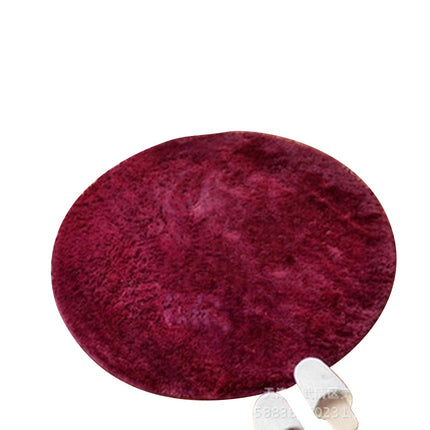 Bedroom Silk Rugs, Kids Room Plush Round Rugs , Teen Room Plush Rugs, Dorm Room Plush Shaggy Rugs, Cute Baby Room Decorations