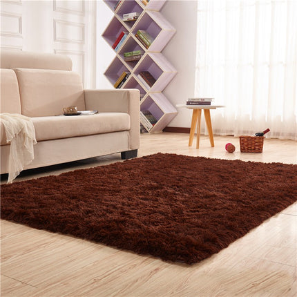 Super Soft Shaggy Carpet Fluffy Tie-Dye Carpet Indoor Carpet for Living Room Bedroom Children's Room Nursery Home Decor Rectangle Carpet