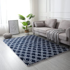 Dark blue and white square