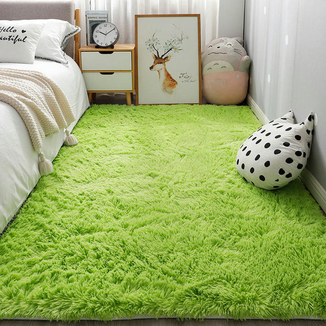 Shag Area Rug Fluffy Carpets,   for Living Room Bedroom Girls Kids Room  Home Decor, Upgrade Anti-Skid Durable Rectangular Rug