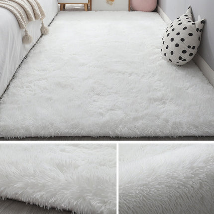 Shag Area Rug Fluffy Carpets,   for Living Room Bedroom Girls Kids Room  Home Decor, Upgrade Anti-Skid Durable Rectangular Rug