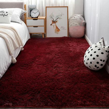 Shag Area Rug Fluffy Carpets,   for Living Room Bedroom Girls Kids Room  Home Decor, Upgrade Anti-Skid Durable Rectangular Rug