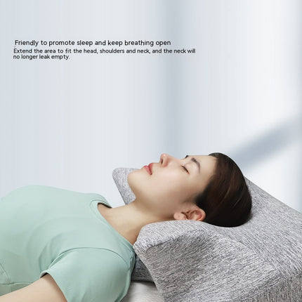 Ergonomic Memory Foam Pillow Cervical Pillow Neck Support Pillow for Sleeping for Stomach Sleepers