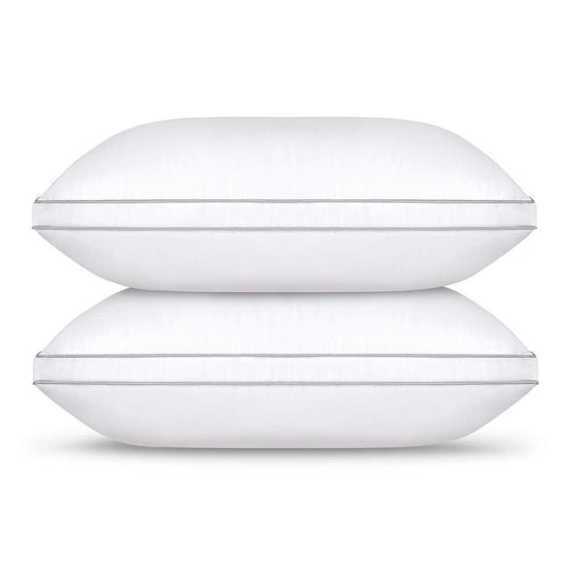 Pillows for Sleeping 2 Pack Fluffy Bed Pillow for Side Back Stomach Sleepers